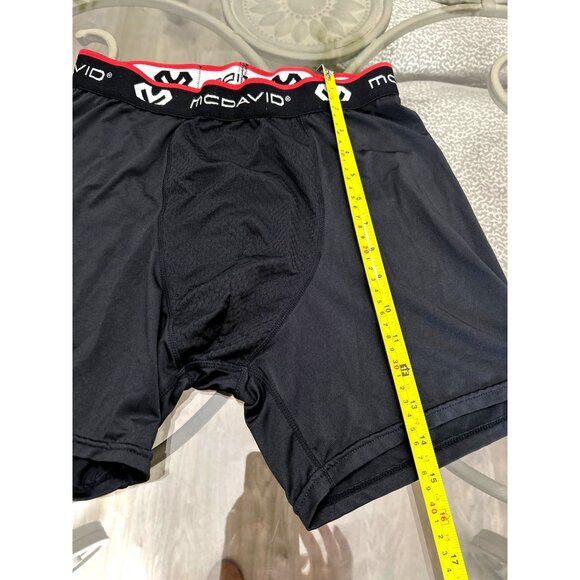 McDavid Mens Compression Boxer Briefs With Flexcup Pocket Black L - Picture 4 of 5